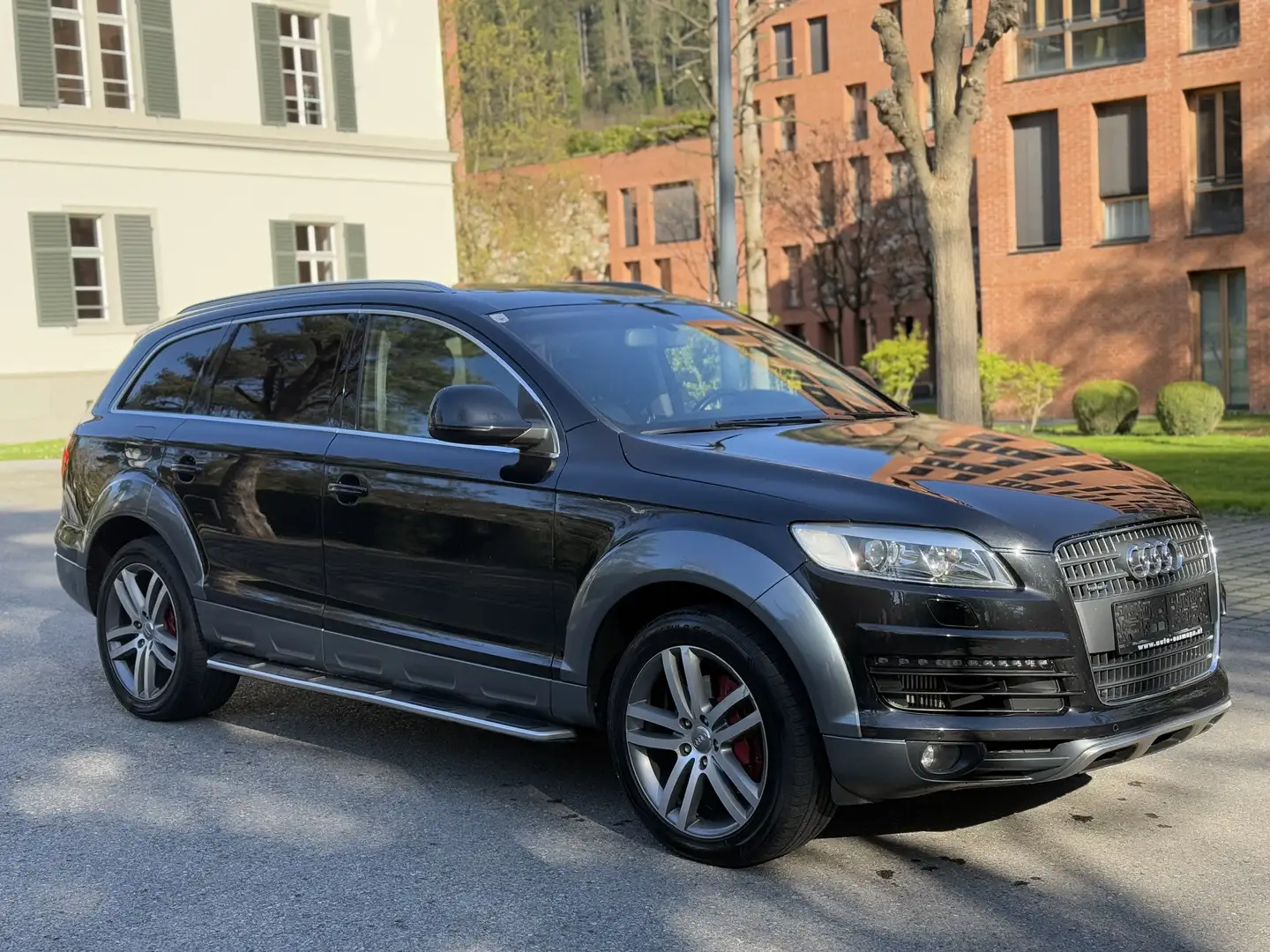 Audi Q7 3,0 TDI V6 quattro Aut. TÜV NEU Pano Anhängerk. Schwarz - 1