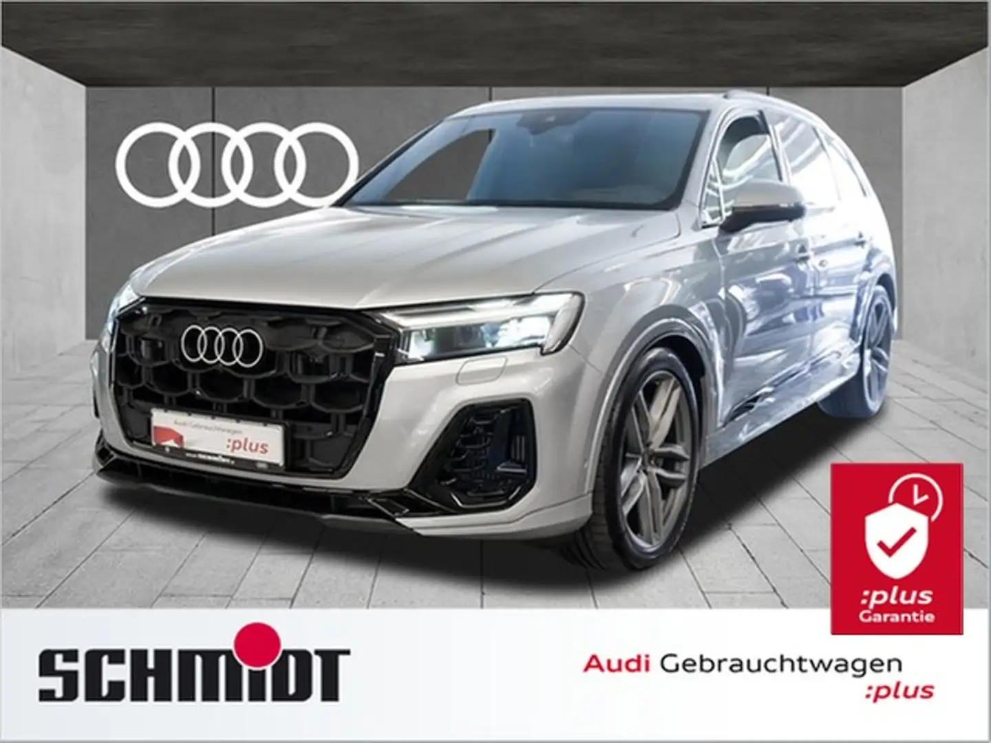 Audi Q7 55 TFSI e quattro S line LM21 Matrix LED AHK Pa... Silber - 1