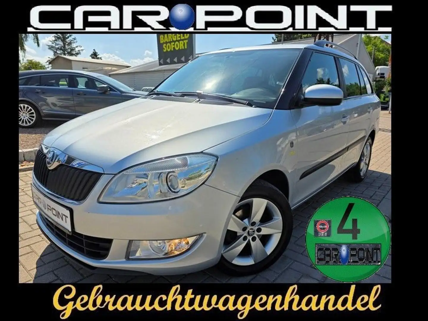 Skoda Fabia Combi "Fresh", 86 PS, Sitzhzg., Klimaautom Silber - 1