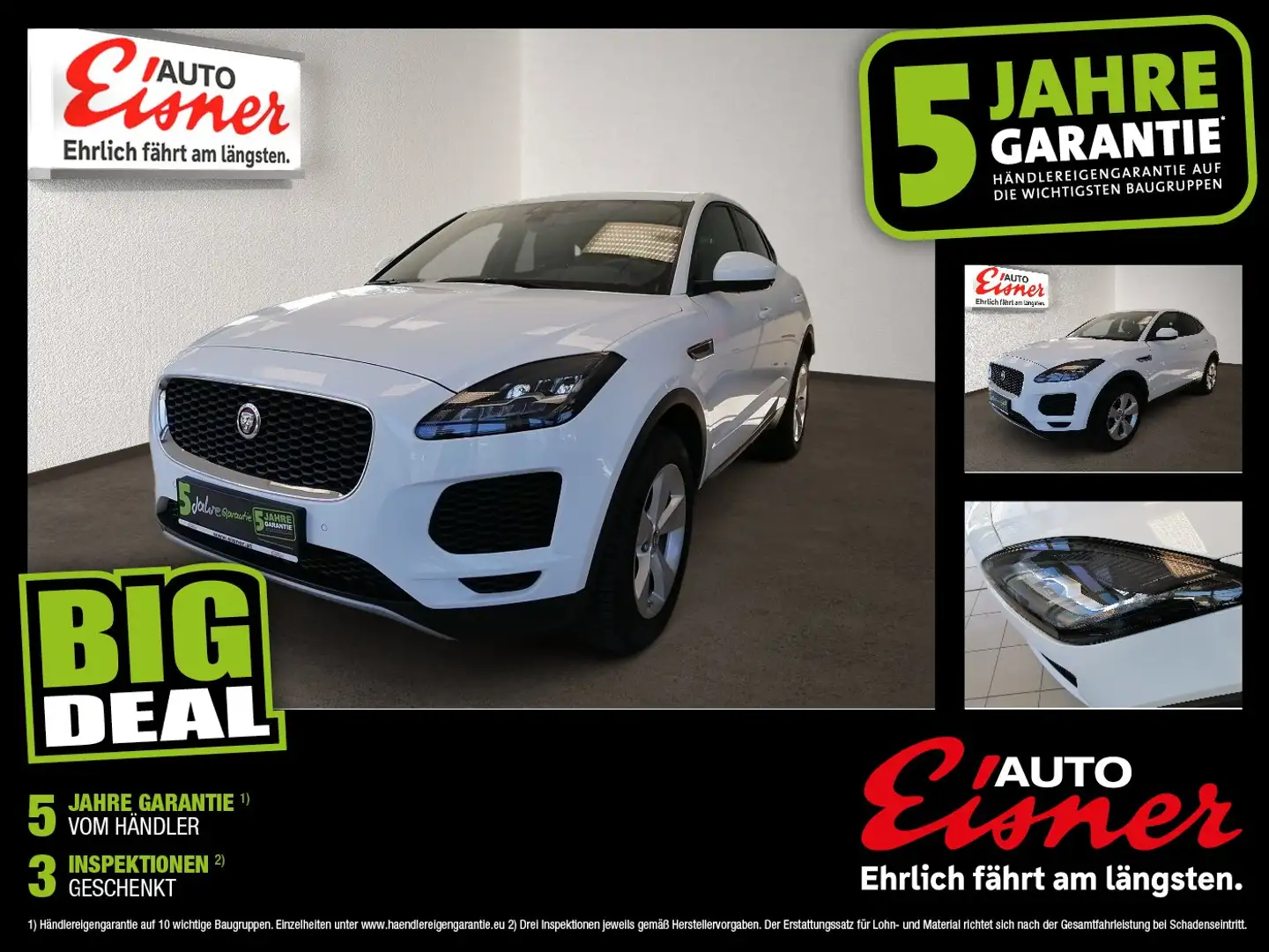 Jaguar E-Pace D150 S BIG DEAL Weiß - 1