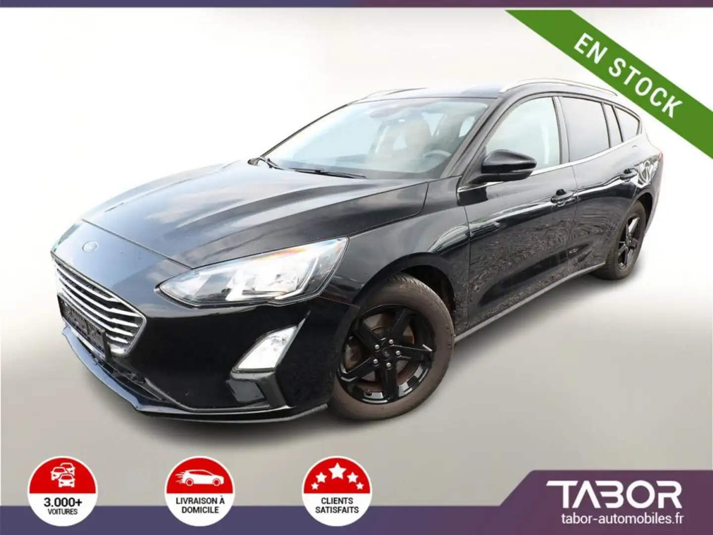 Ford Focus 1.0 EB 155 Cool&Connect LED GPS PDC Noir - 1