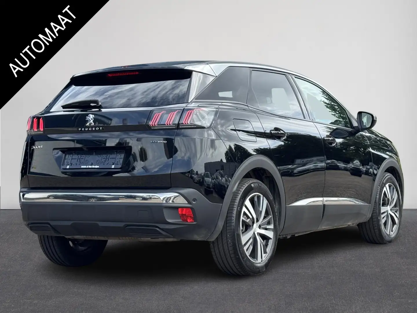Peugeot 3008 1.6 HYbrid 180 Allure | Automaat | Carplay | Clima Schwarz - 2