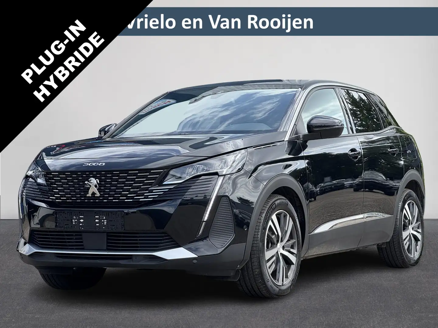 Peugeot 3008 1.6 HYbrid 180 Allure | Automaat | Carplay | Clima Schwarz - 1