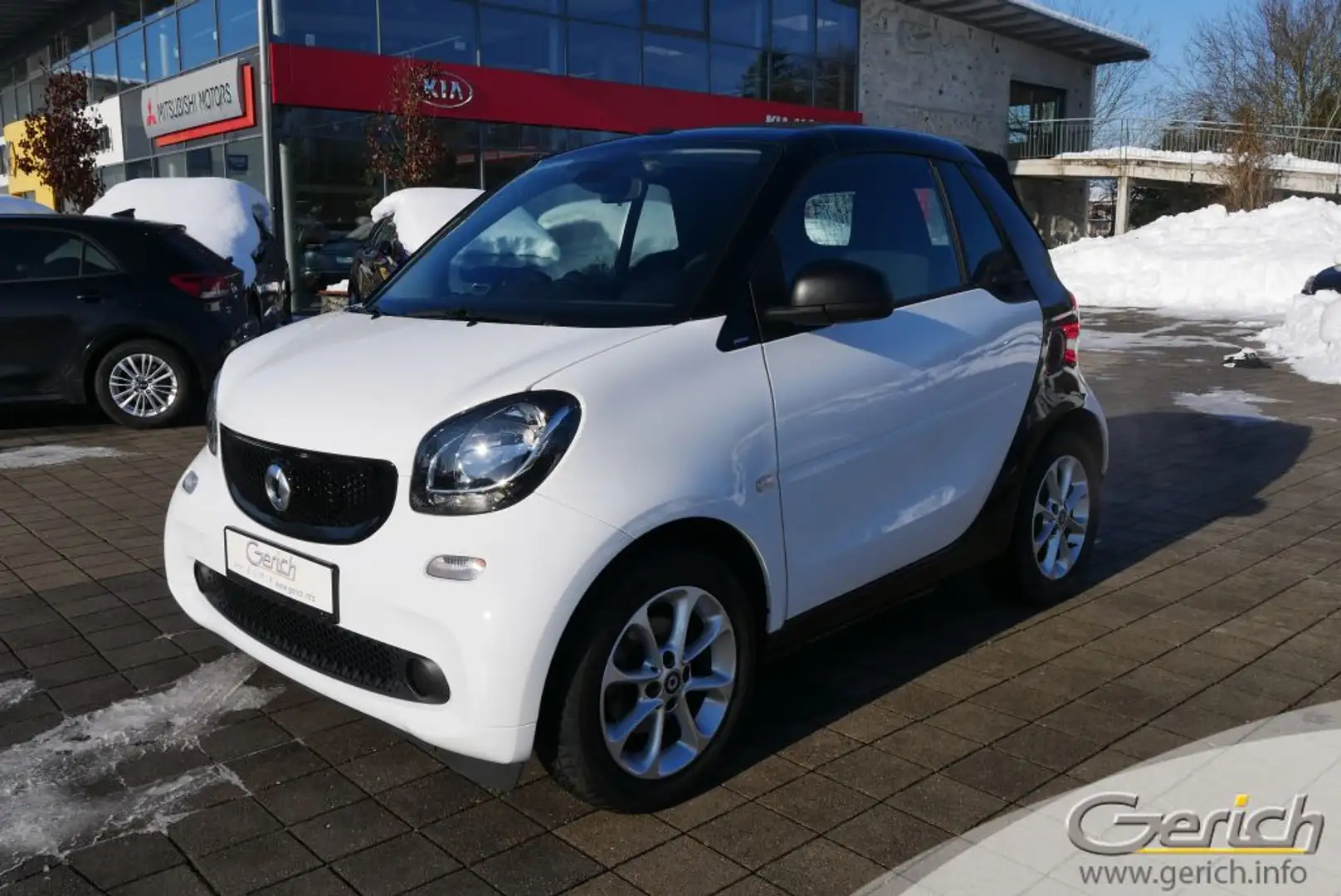 smart forTwo cabrio twinamic passion Weiß - 1