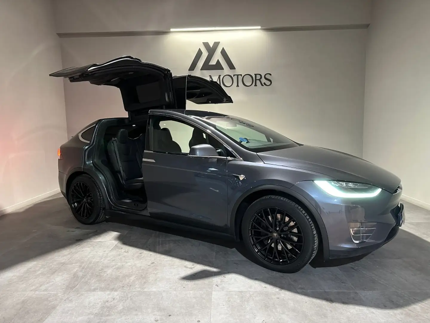 Tesla Model X 100D AWD Gris - 1