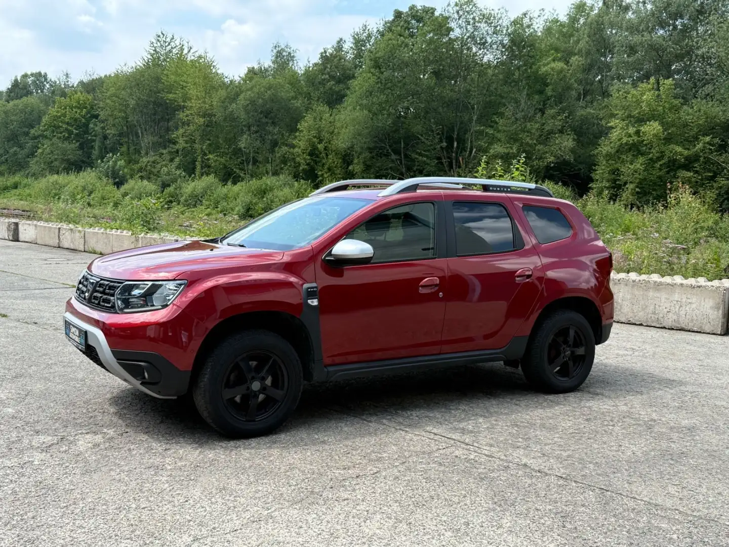 Dacia Duster II Prestige 4WD Nettopreis 12.773 € MwSt. Roşu - 1