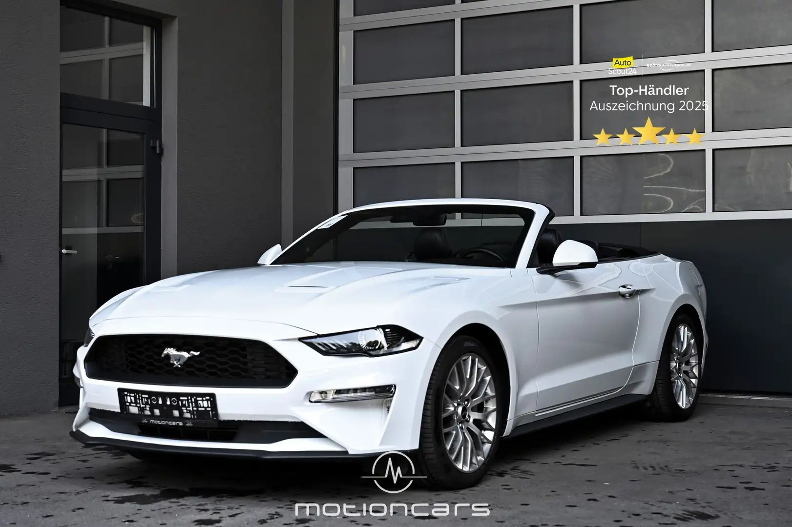 Ford Mustang 2.3 EcoBoost EXP € 23.650,- Weiß - 1