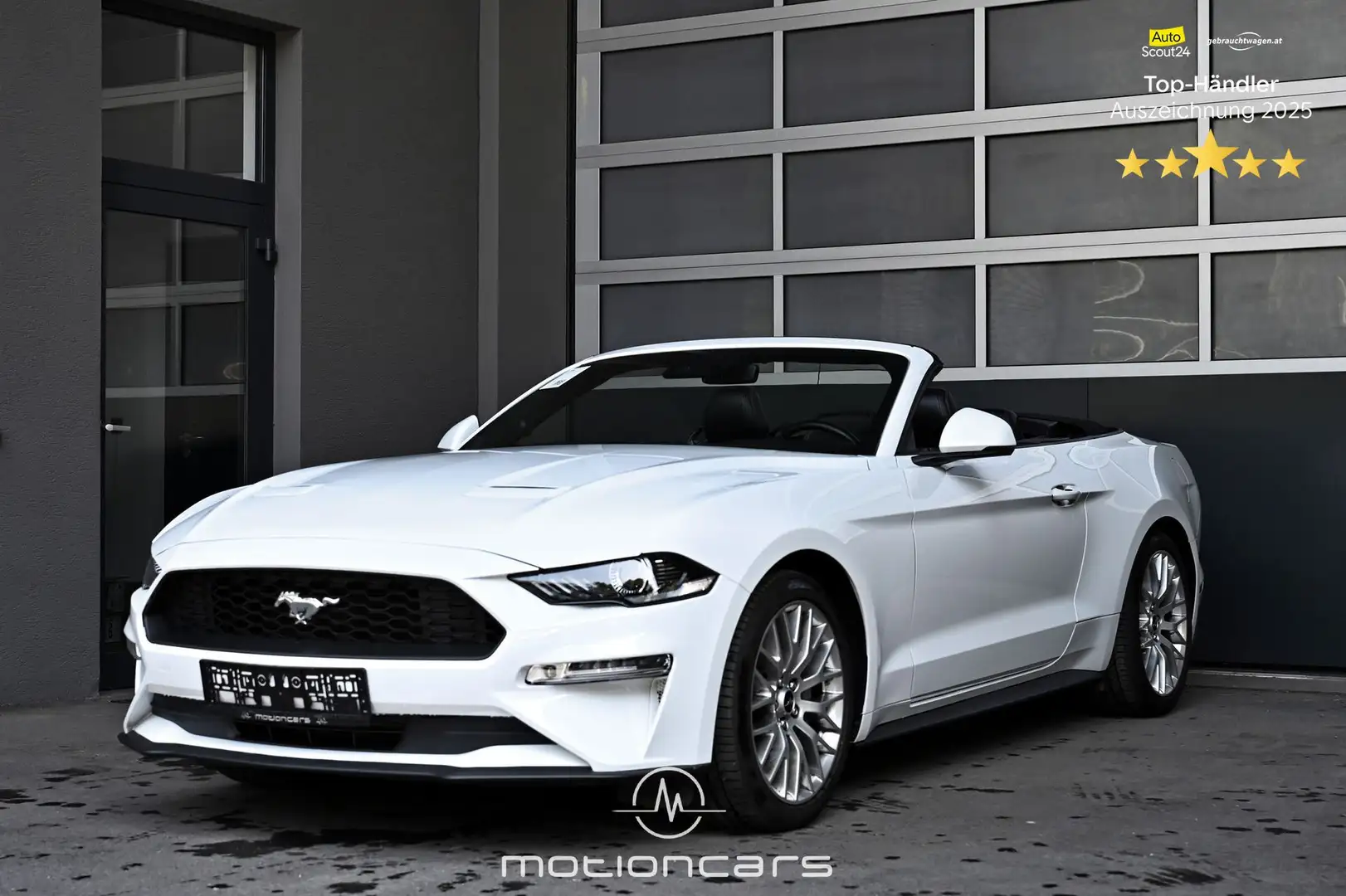 Ford Mustang 2.3 EcoBoost EXP € 27.067,- Weiß - 1