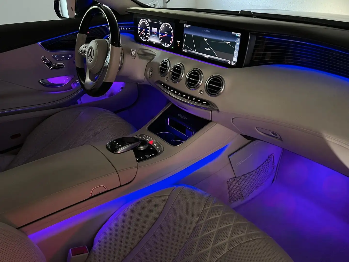 Mercedes-Benz S 450 4Matic AMG/PANO/DITRONIC/BURMESTER/19%MwSt Schwarz - 2