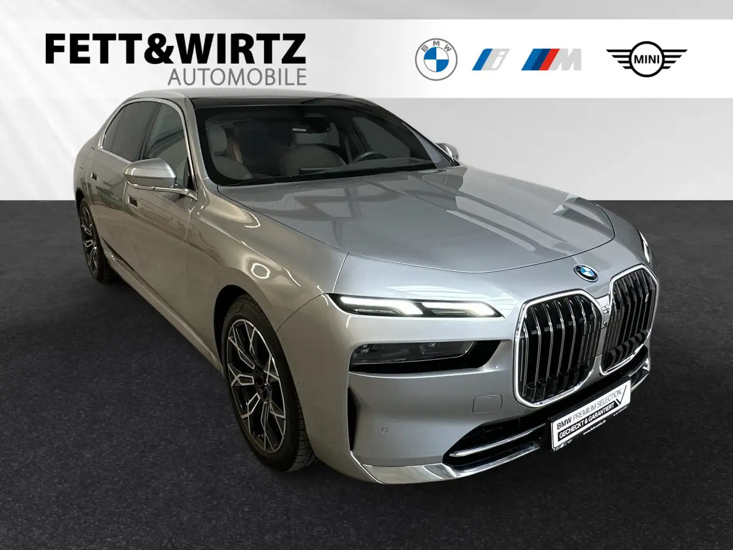 BMW i7 eDrive50 Massage|SkyLounge|Bowers&Wilkins Silber - 1