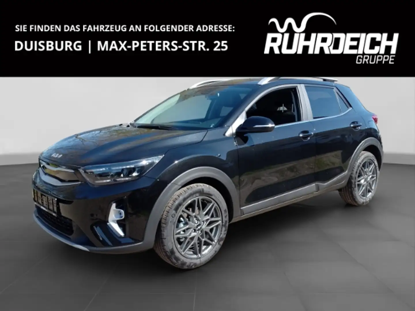 Kia Stonic Nightline Edition 1.0 T-GDI EU6d 1.0T 100 48V NIGH Noir - 1