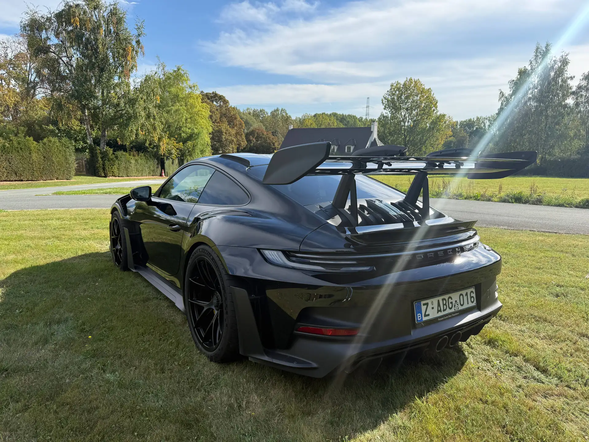 포르쉐 911 GT3 RS 2025 검정 사진 4