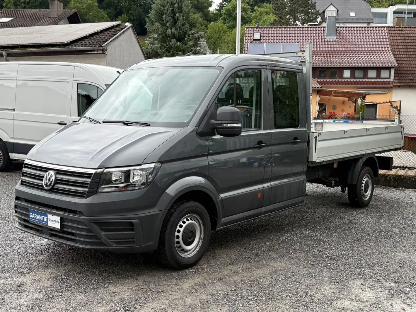 Volkswagen Crafter CRAFTER DoKa PRITSCHE AHK L5 KLIMA STANDHEIZUNG Gris - 1