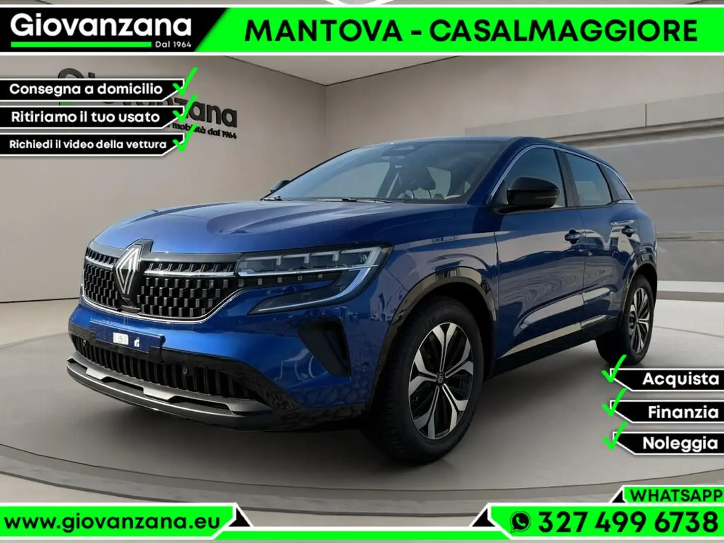 Renault Austral 1.2 full hybrid Evolution 200cv NEOPATENTATI Blu/Azzurro - 1