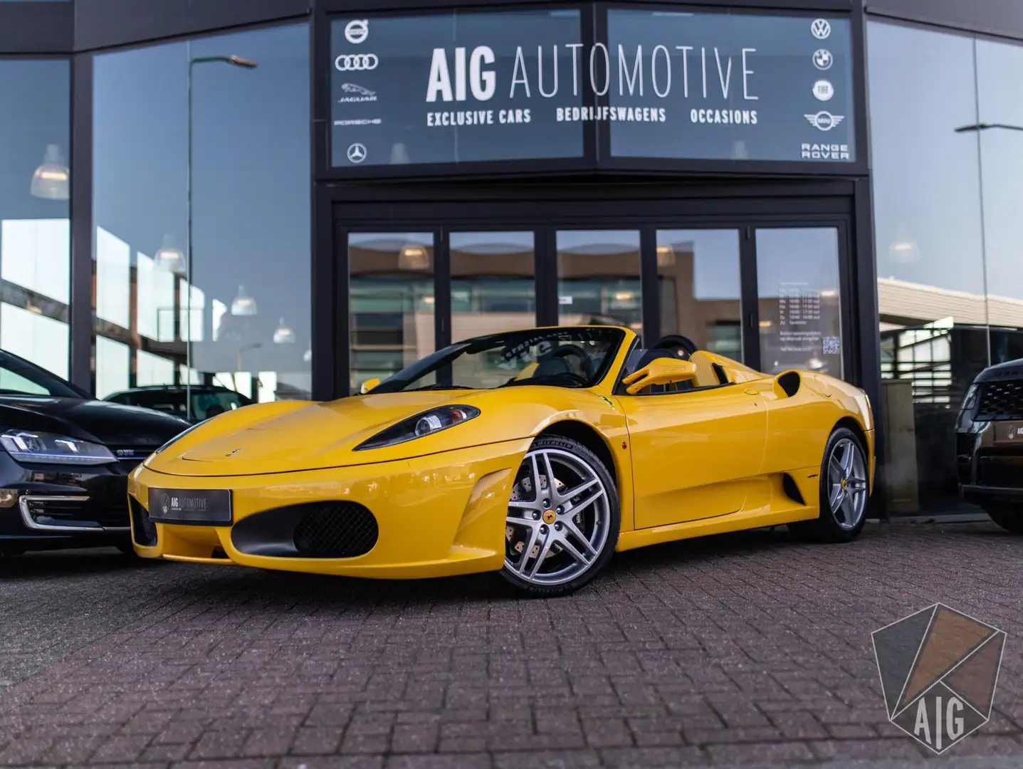 Ferrari F430 4.3 V8 Spider | Carbon Sportstoelen | F1 | Audio/N Amarillo - 1
