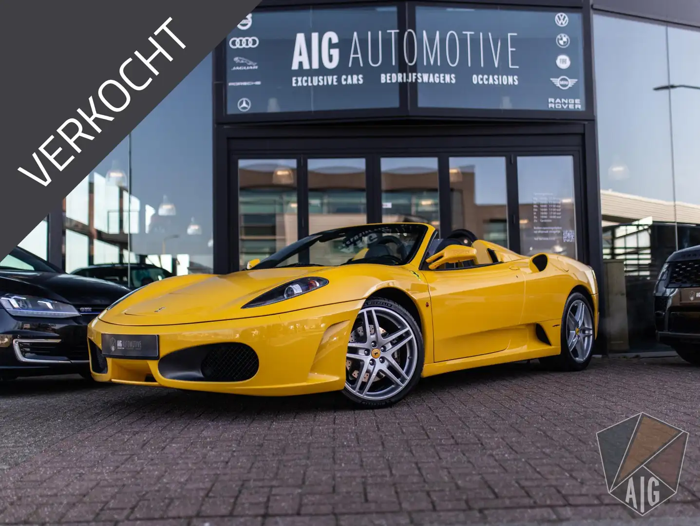 Ferrari F430 4.3 V8 Spider | Carbon Sportstoelen | F1 | Audio/N Galben - 1