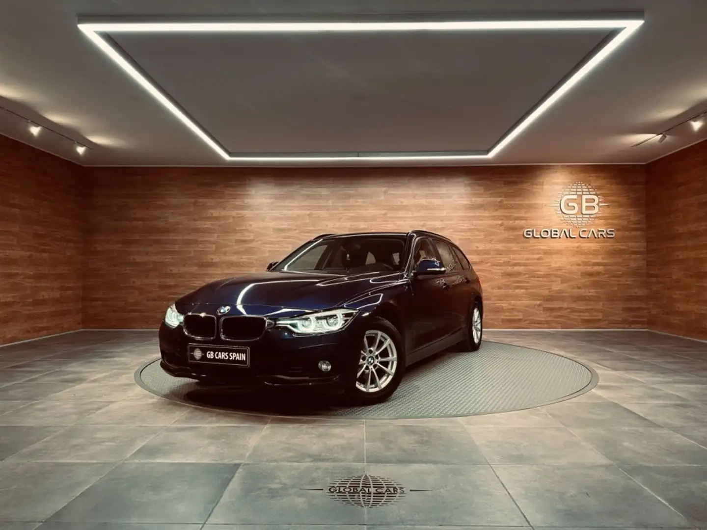 BMW 318 318d Touring Azul - 1