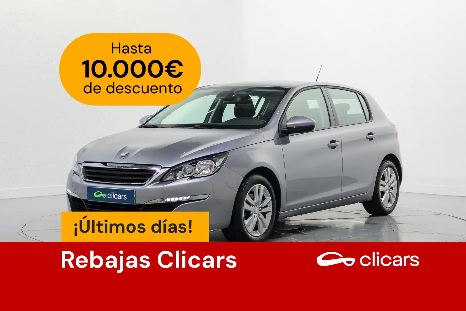 Peugeot 308 1.2 PureTech S&S Active 130 Gris - 1