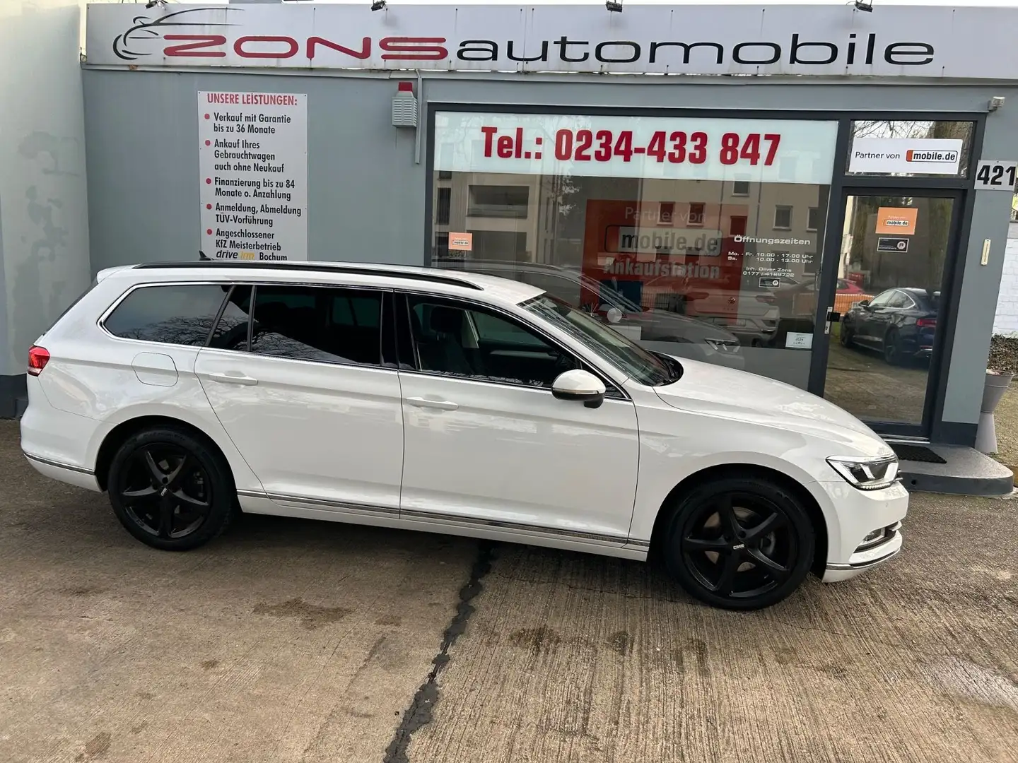 Volkswagen Passat Variant 2.0 TDI DSG+Navi+LED+AllwetterLM+ Weiß - 1