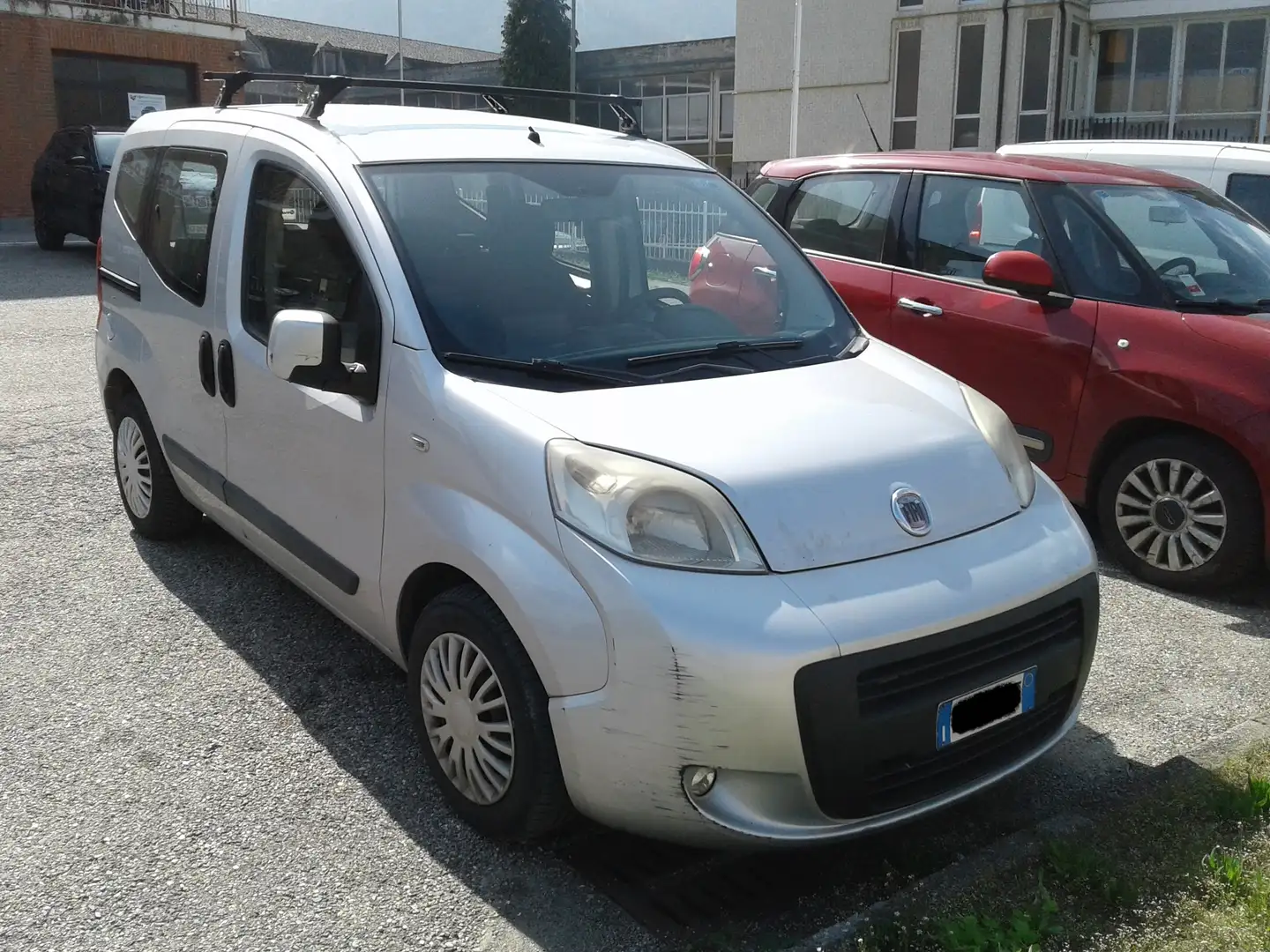 Fiat Qubo Qubo 1.3 mjt 16v Dynamic Srebrny - 2