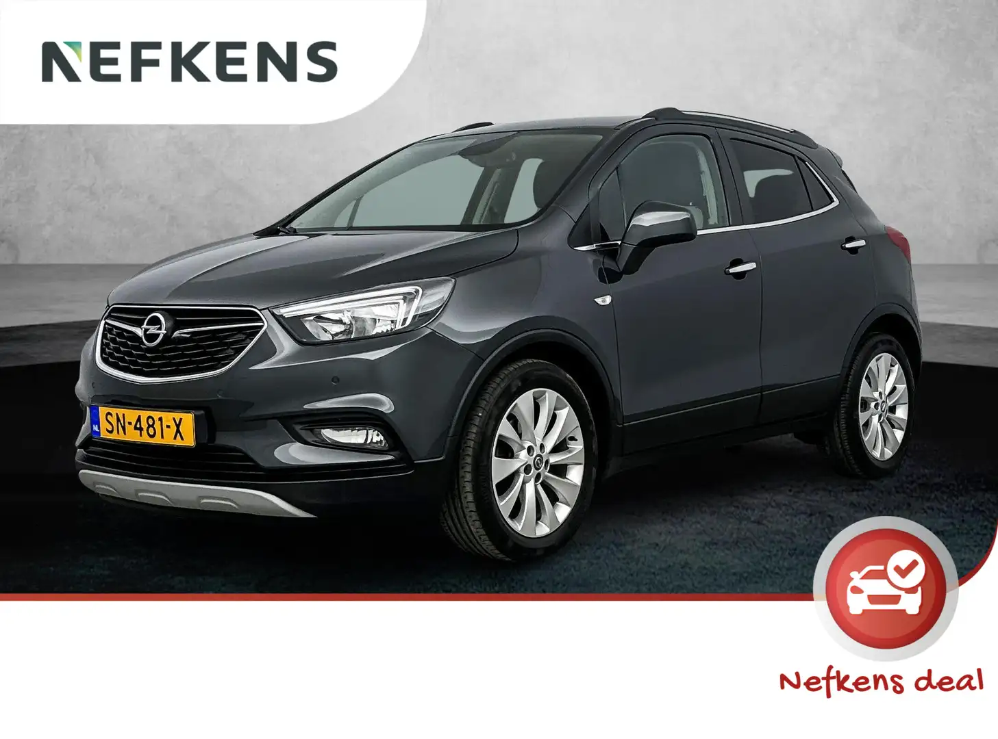 Opel Mokka X Innovation 140pk | Trekhaak | Parkeersensoren Voor Zwart - 1