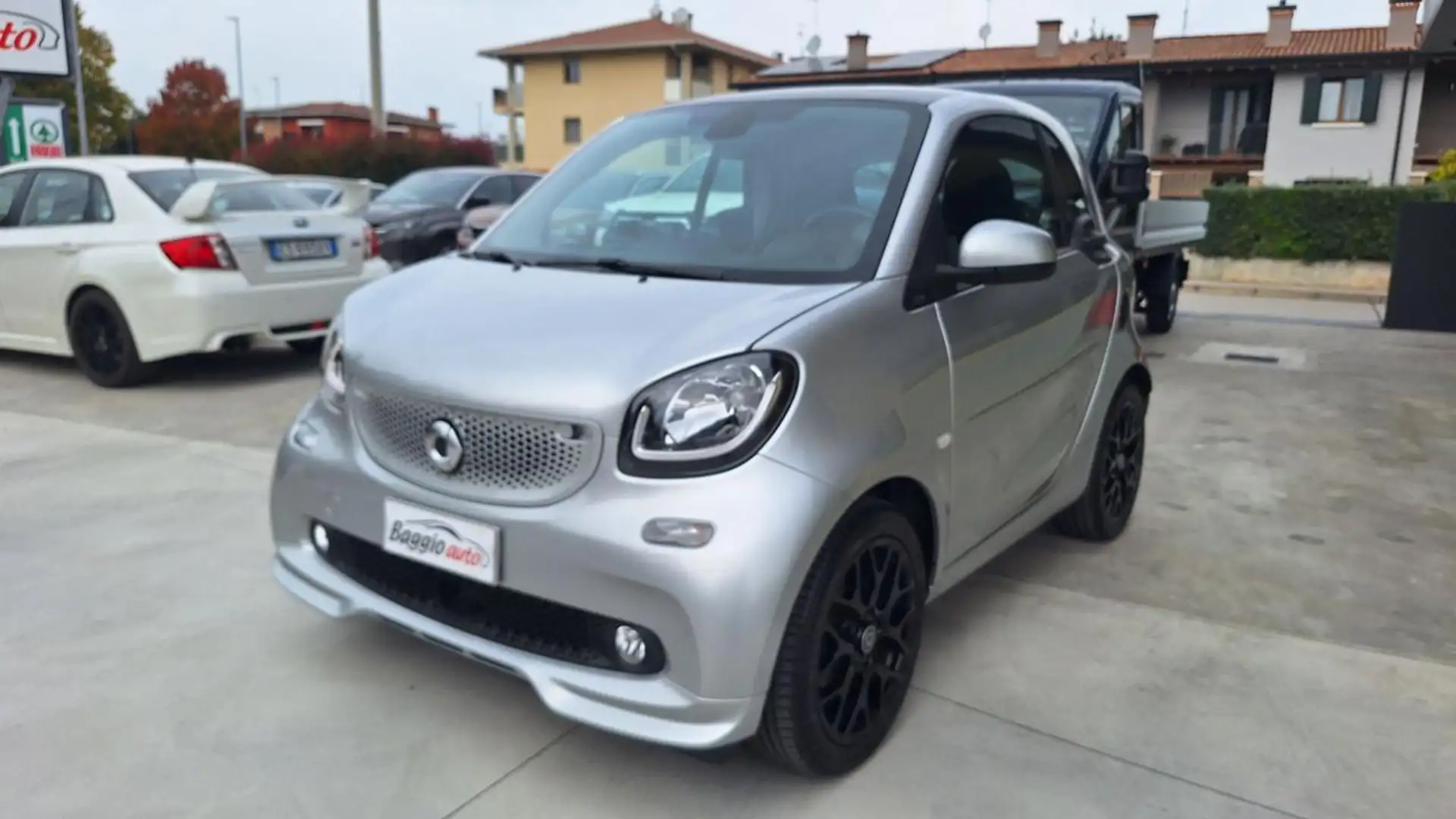 smart forTwo 90 0.9 Turbo Passion N°FZ513 Gris - 1