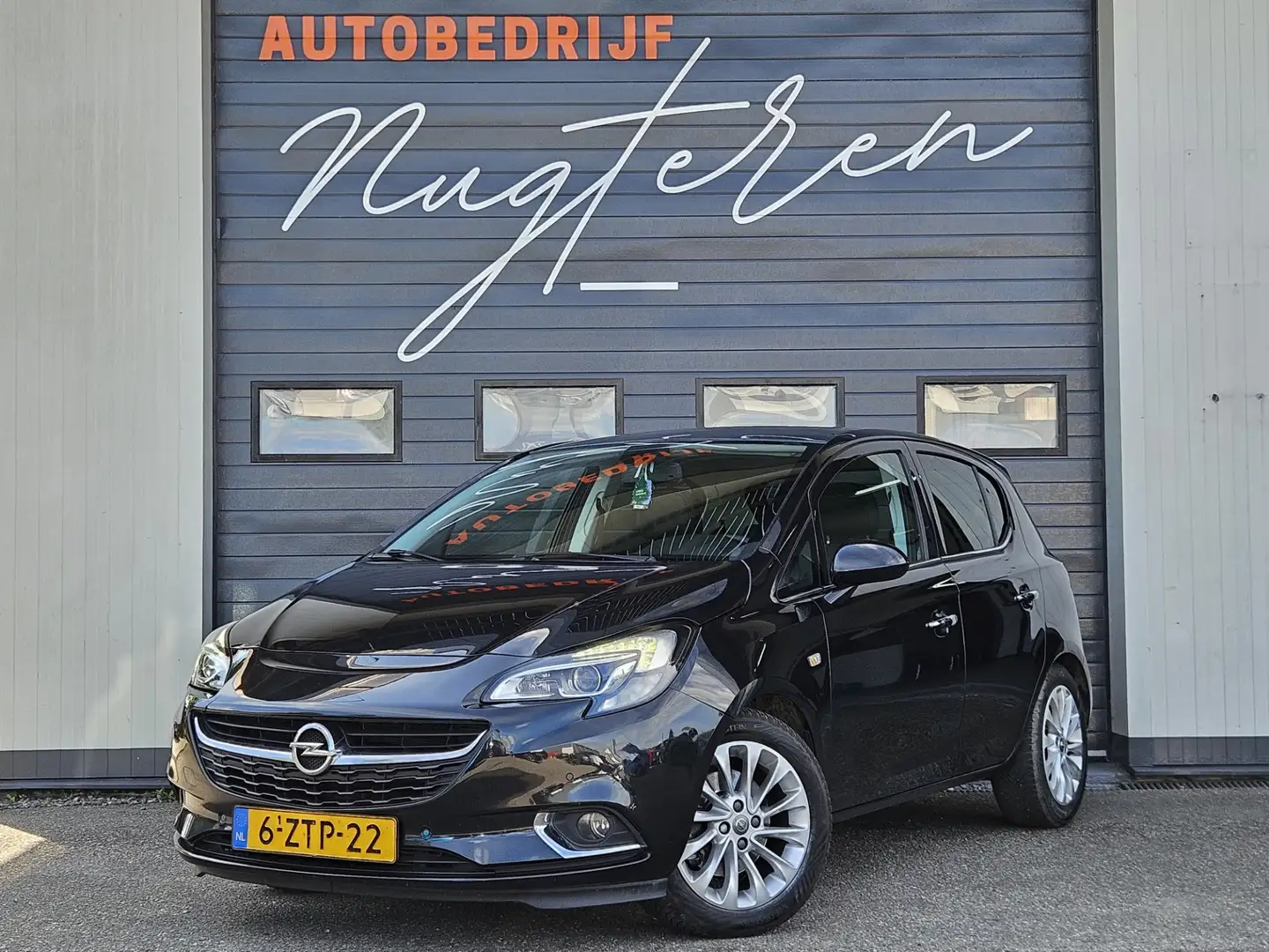 Opel Corsa 1.0 Turbo Cosmo |stuur stoel verwarming|Panoramada Zwart - 1