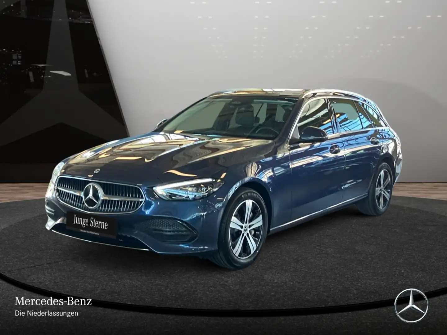Mercedes-Benz C 300 de T 4M AVANTG+PANO+AHK+LED+KAMERA+TOTW+9G Blau - 2