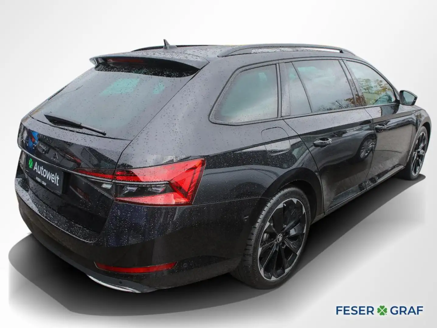 Skoda Superb Combi 2.0 TDI Sportline DSG AHK Standh. Schwarz - 2