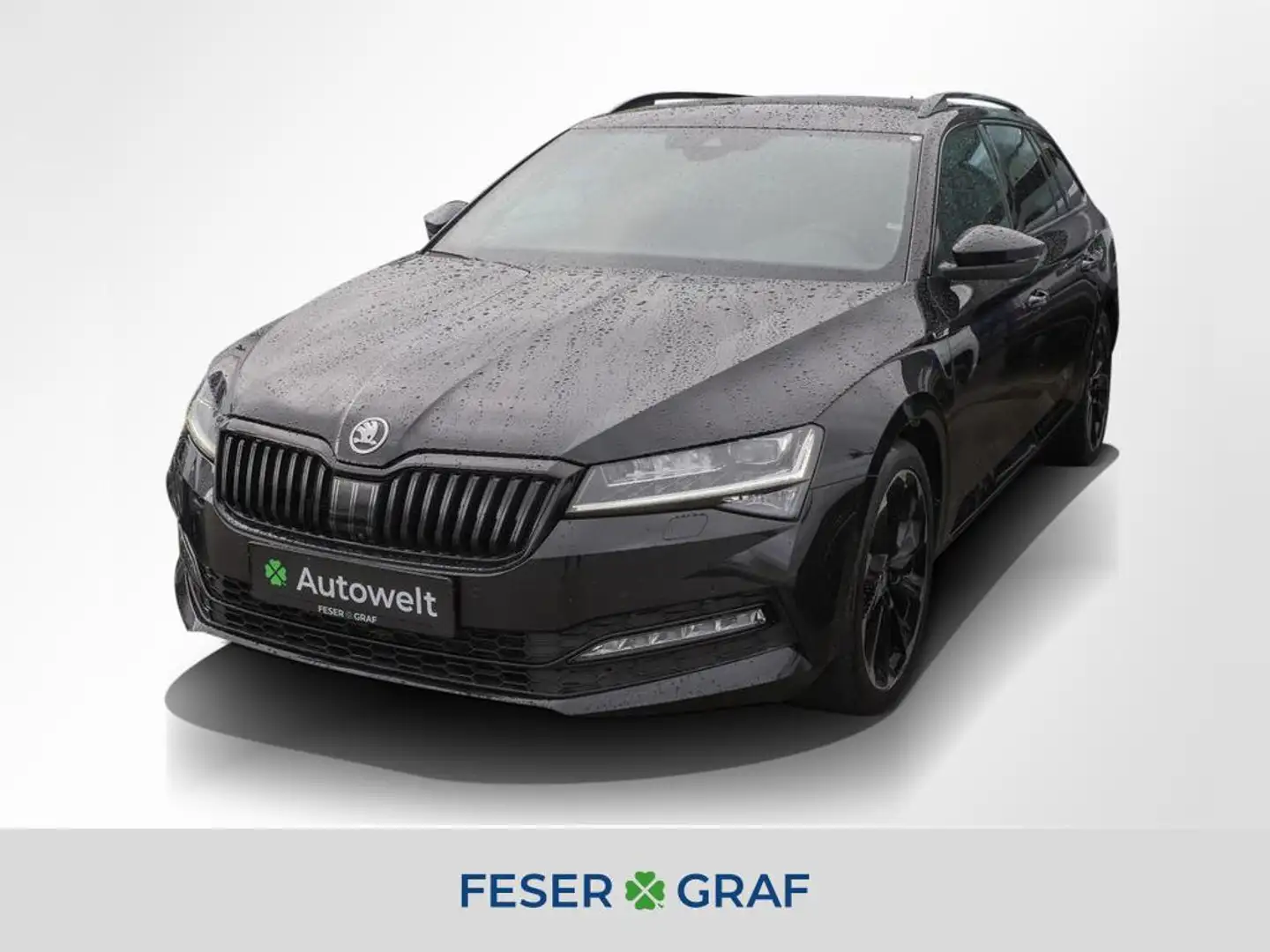 Skoda Superb Combi 2.0 TDI Sportline DSG AHK Standh. Schwarz - 1
