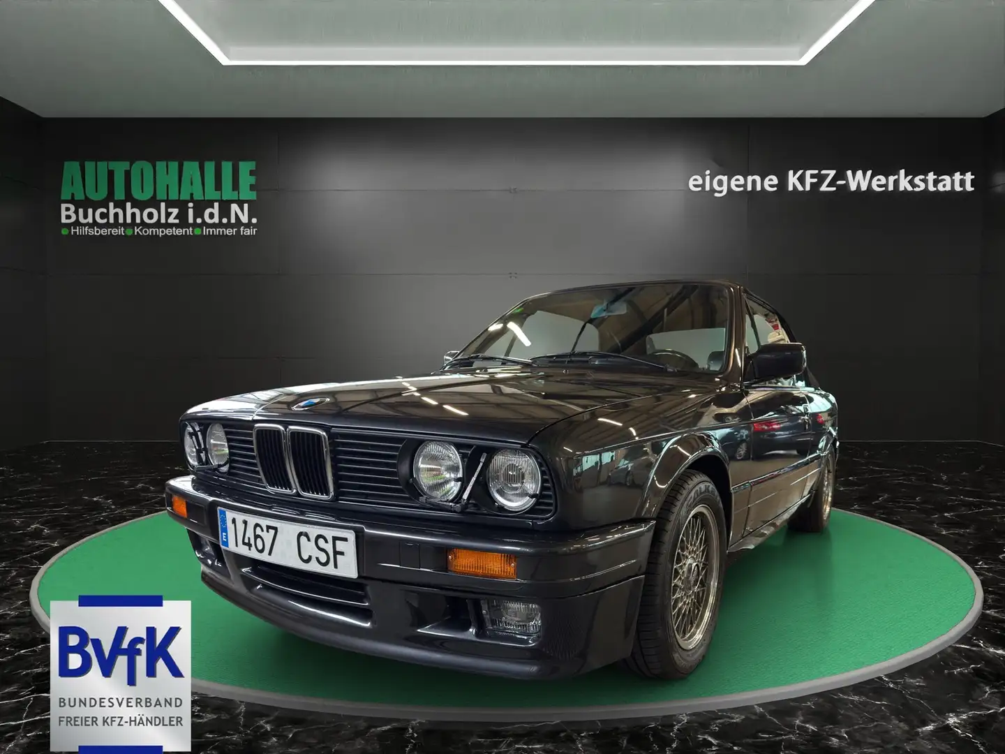 BMW 325 i Cabrio~M Technik~KLIMA~LEDER~el.CABRIOLEDACH~SHZ Noir - 1