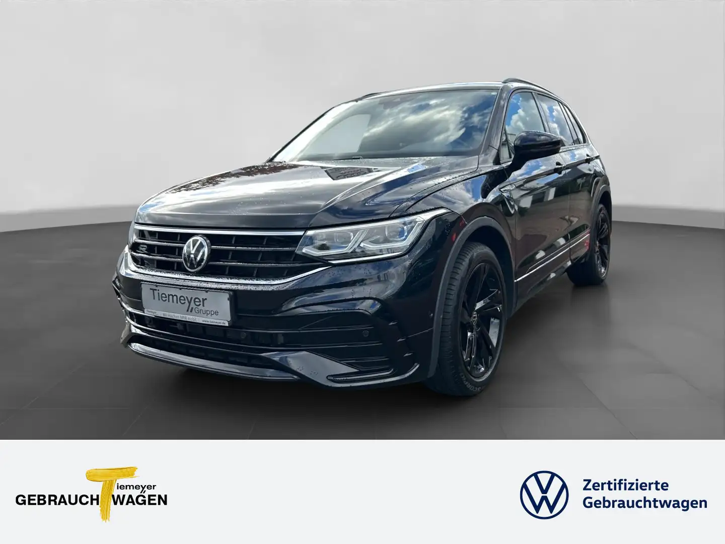 Volkswagen Tiguan 2.0 TSI 4M R-LINE BLACKSTYLE AHK HARMAN S Schwarz - 1