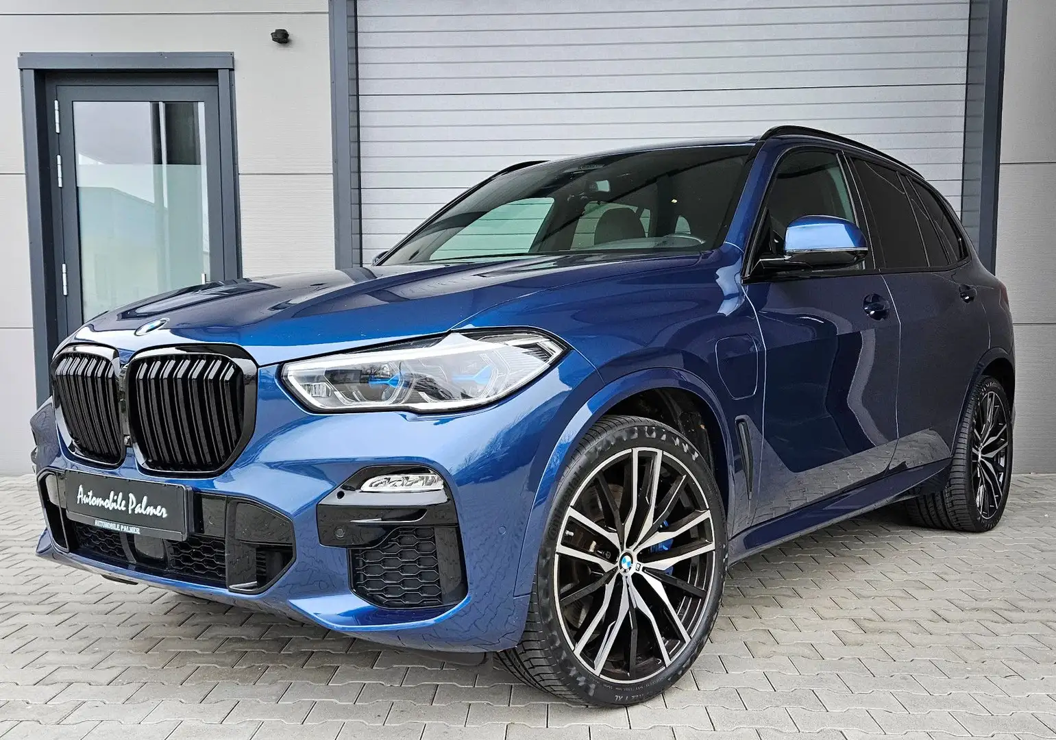 BMW X5 xDrive45e M Sportpaket 22 Zoll 1Hand Blau - 1