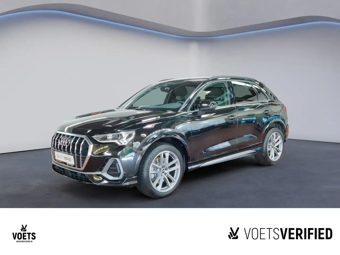Audi Q3 S-line TFSIe S-tronic LED+PDC+SHZ Schwarz - 1