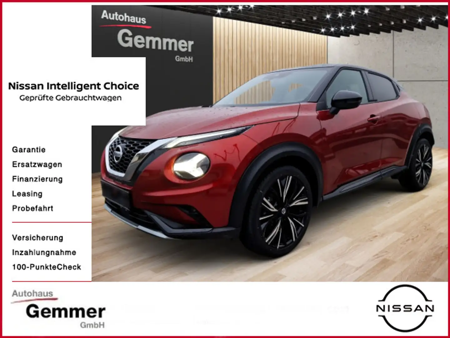 Nissan Juke JUKE 1.0 DIG-T 114 PS 6MT N- Design Rot - 1