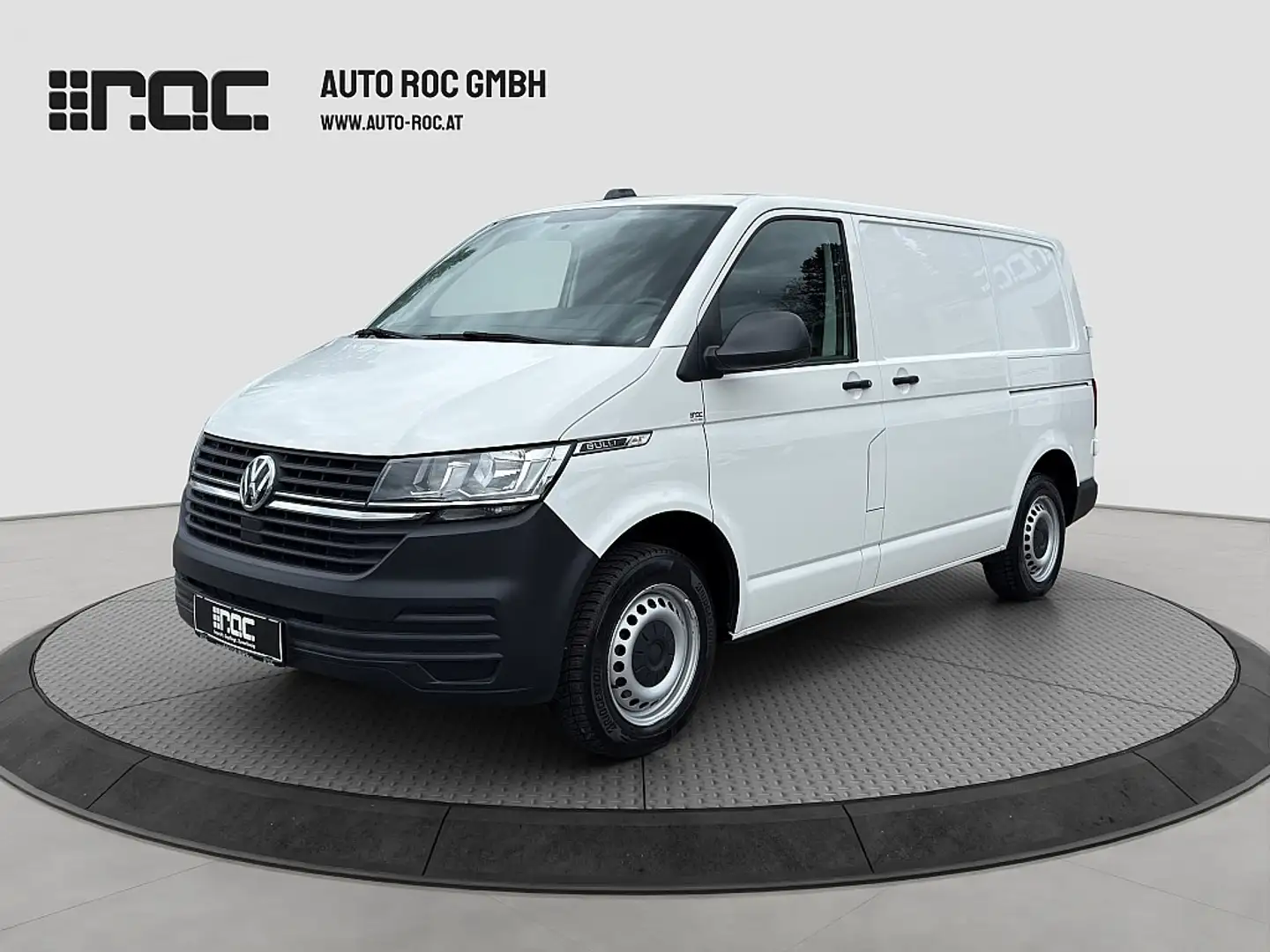 Volkswagen T6.1 Transporter KR 2,0 TDI DSG Regalsystem/2xSchiebetüren/AHK/K... Blanco - 1
