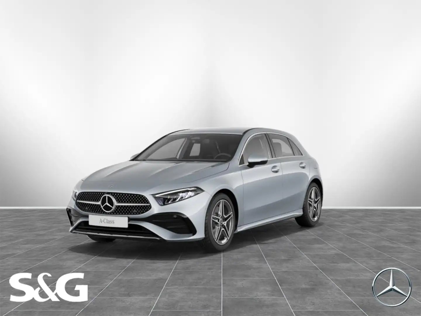 Mercedes-Benz A 250 e AMG KAMERA+SPURHALTE+KEYLESS+PDC+LED+18" Silber - 1