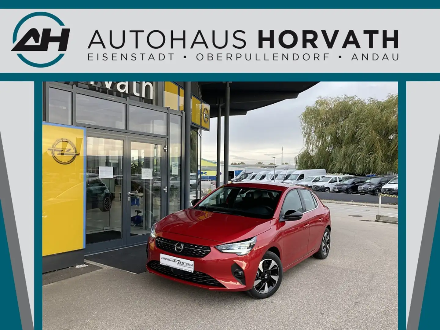 Opel Corsa-e 50kWh 3-Phasig Elegance!AKTION!WENIG KM! Rojo - 1