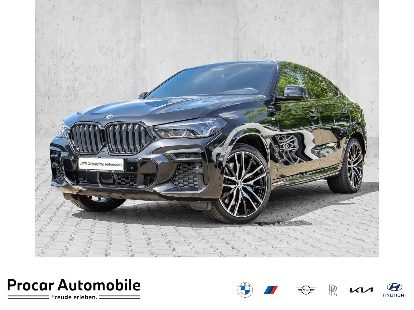 BMW X6 xDrive40d MSport 22" Laser Pano HuD DA Prof. PA+ Negro - 1