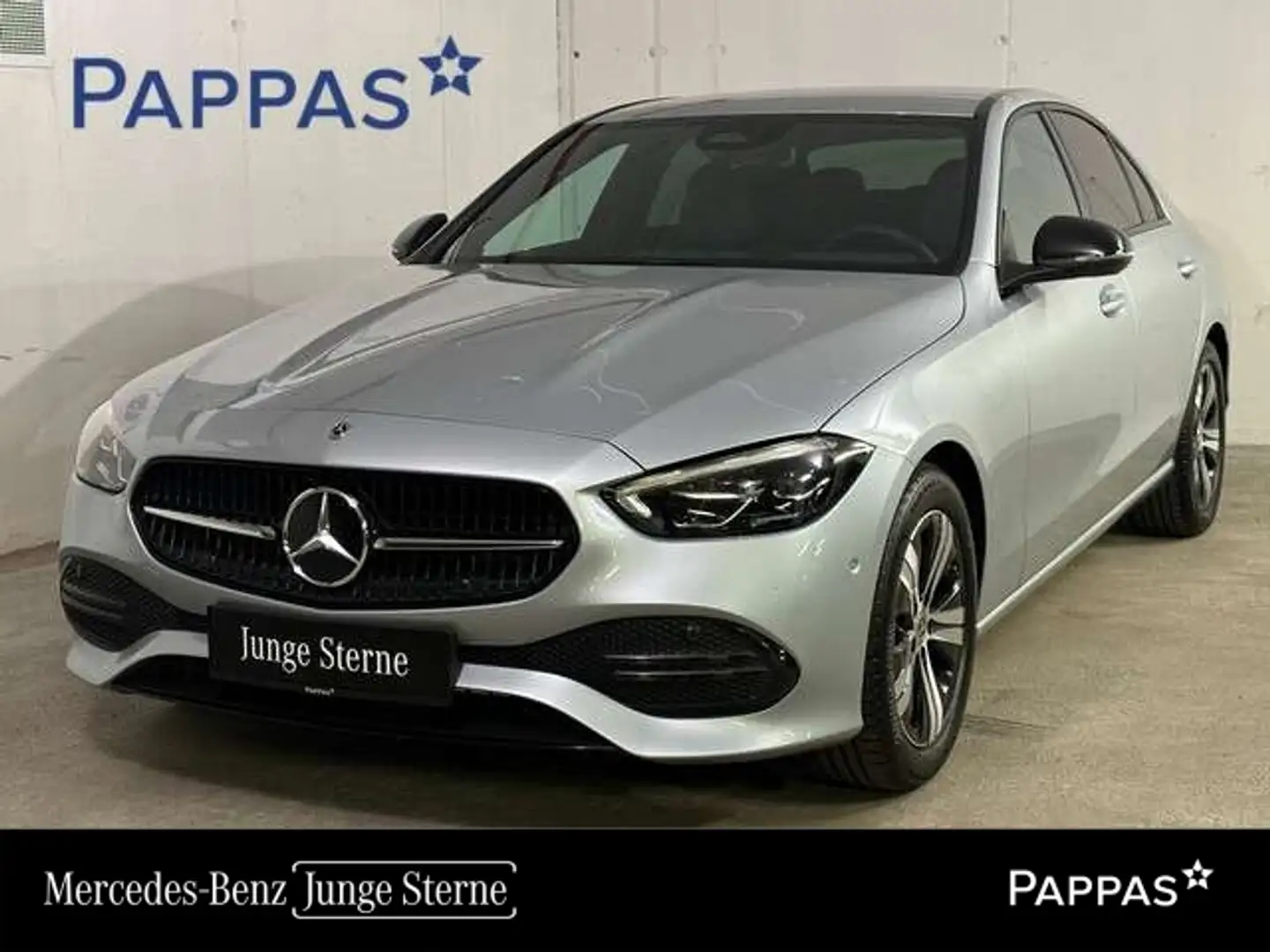 Mercedes-Benz C 200 d LED Cam Navi Keyl PTS SHZ EASY-PACK Zilver - 1