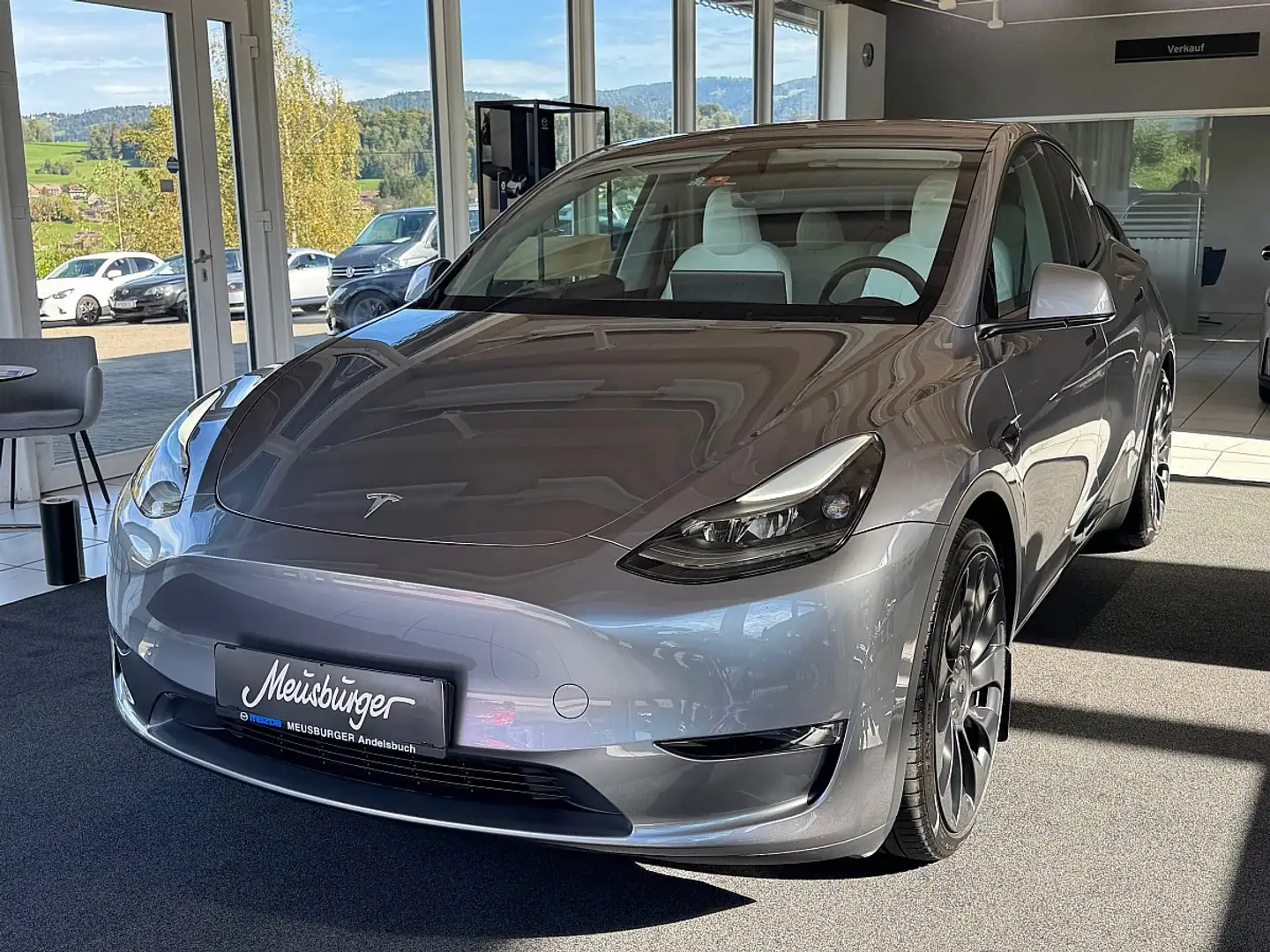 Tesla Model Y Performance *HW4* *Gratis Laden* Grau - 1