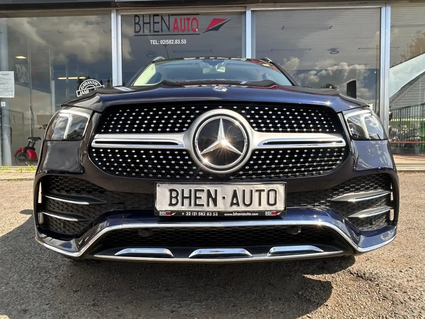 Mercedes-Benz GLE 350 de 4-Matic/NAVI/CAMERA 360/AIRCO/GARANTIE 12 MOIS Bleu - 2