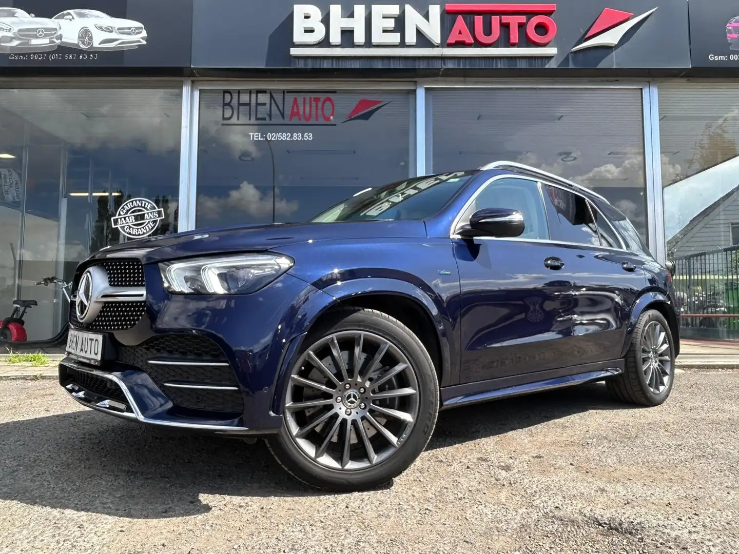 Mercedes-Benz GLE 350 de 4-Matic/NAVI/CAMERA 360/AIRCO/GARANTIE 12 MOIS Bleu - 1