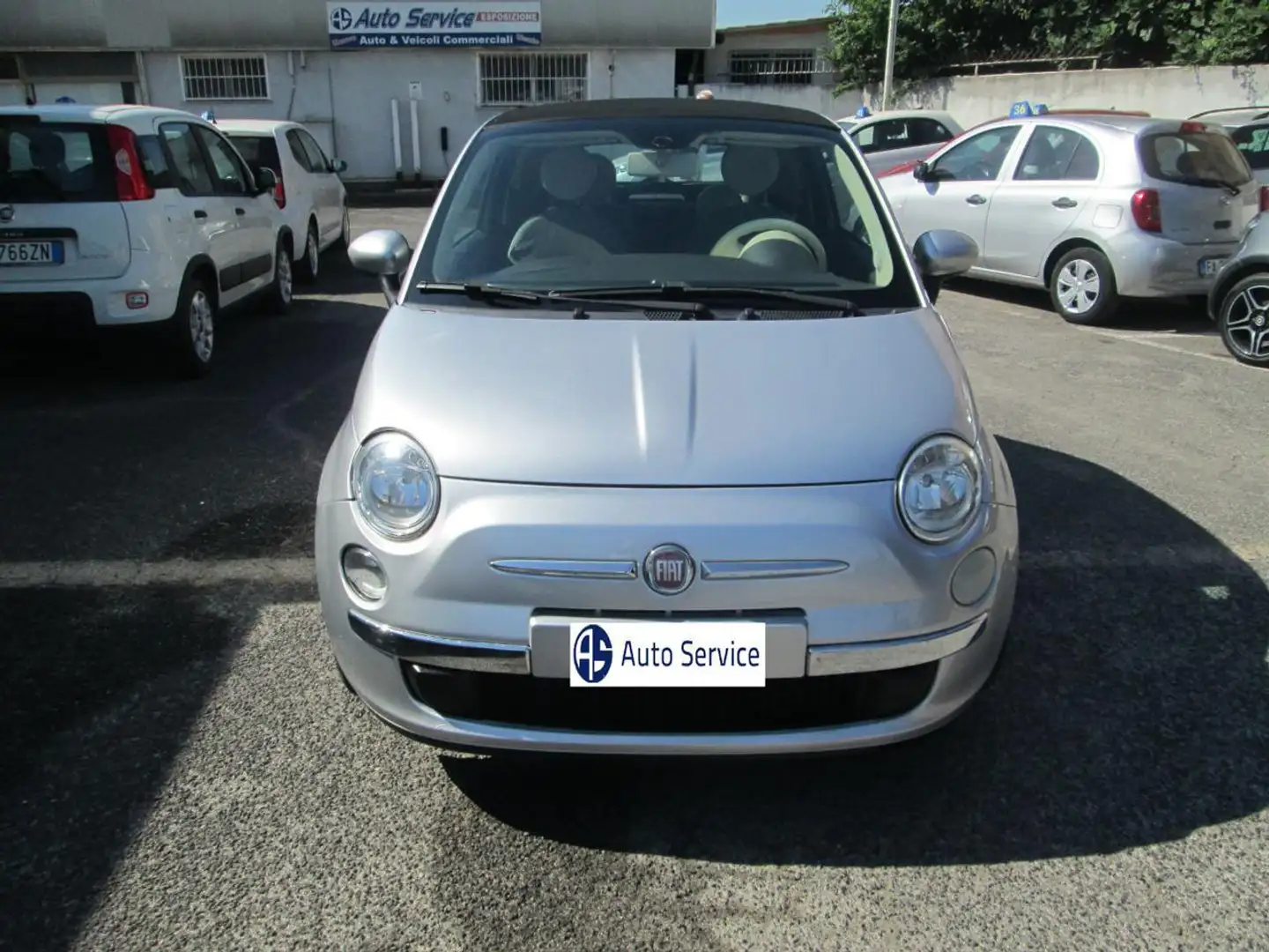 Fiat 500C 500C 1.2 Lounge 69cv Silber - 1