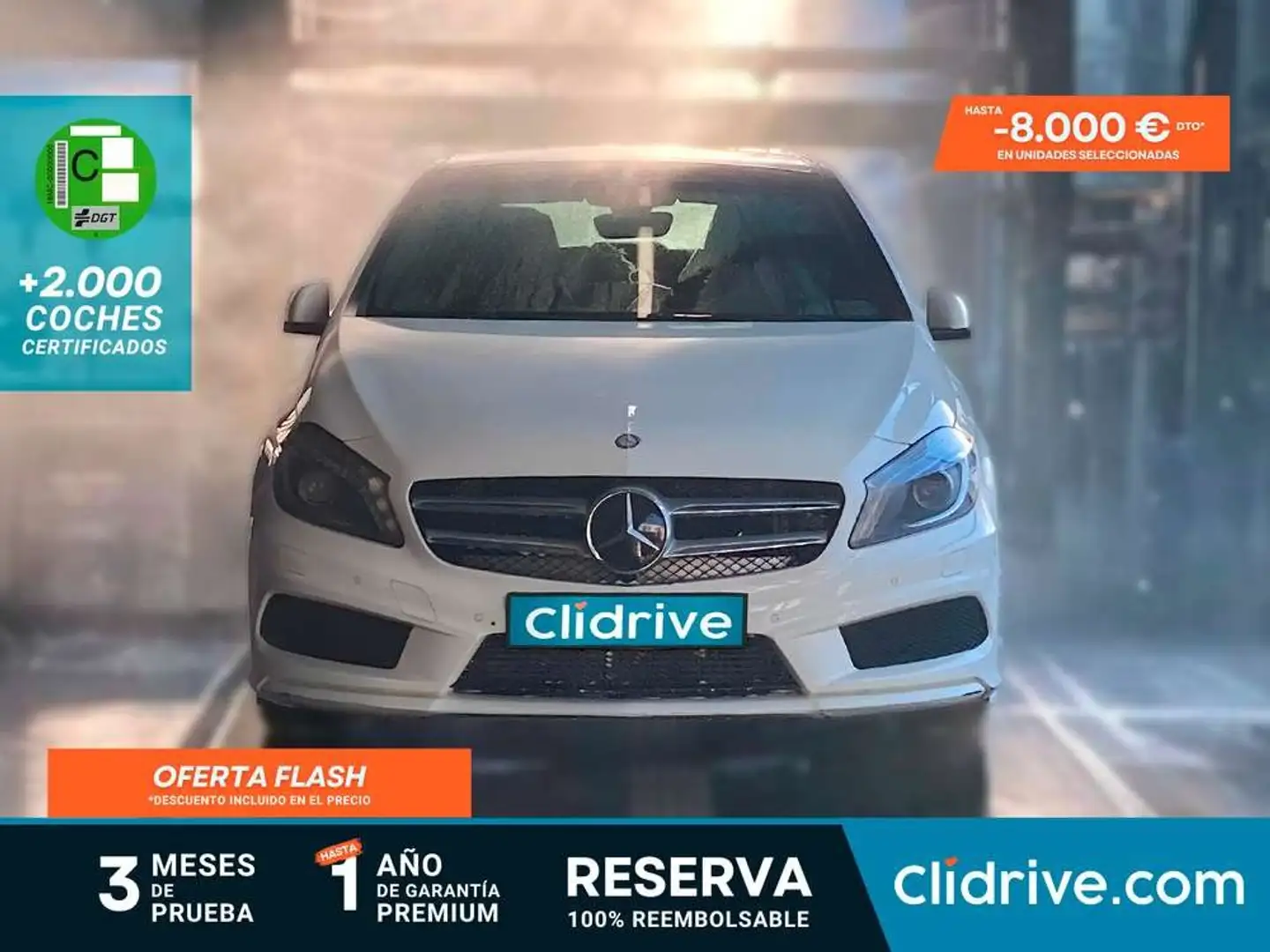 Mercedes-Benz A 200 d AMG Line Blanco - 1