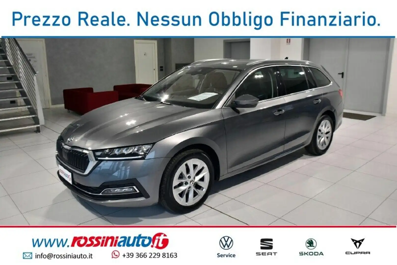 Skoda Octavia WAGON 2.0 TDI 150 CV DSG STYLE REARVIEW + NAVI + V Grigio - 1