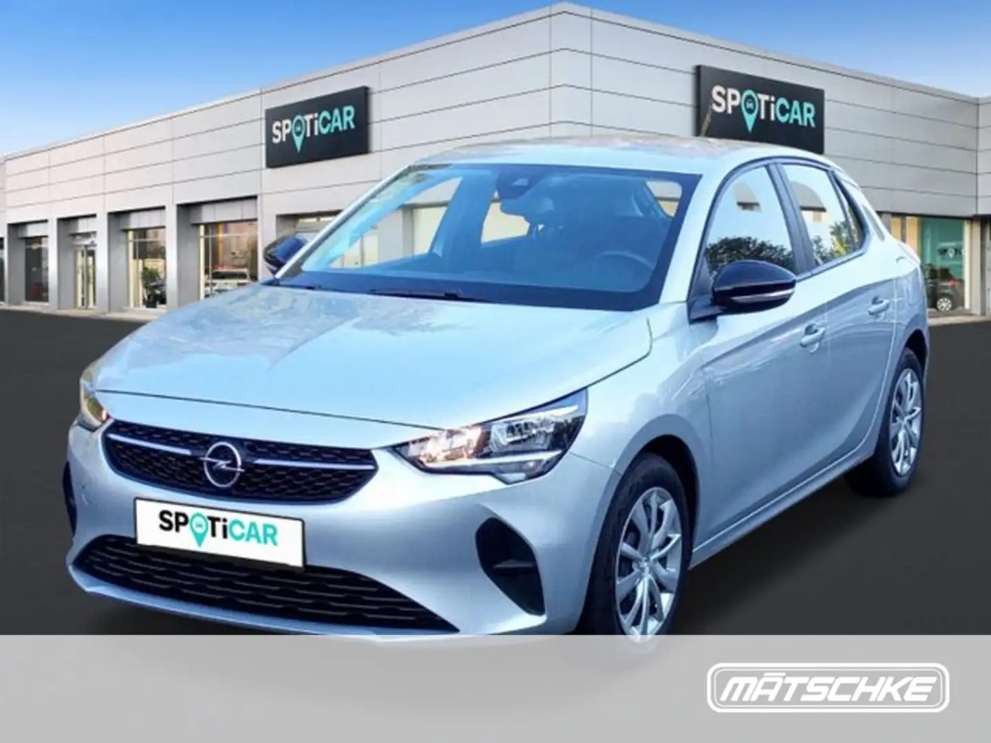 Opel Corsa F 1.2 Edition KLIMA PDC SHZ NAVI Silber - 1