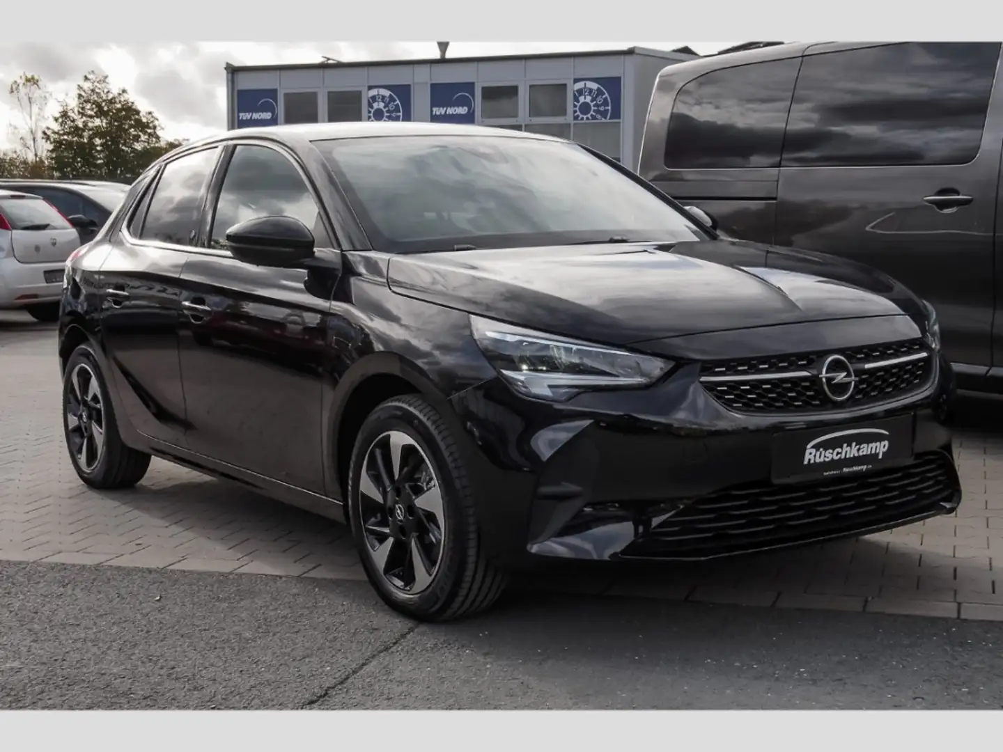 Opel Corsa-e F Elegance RückKam Klimaauto SHZ PDC DAB Alu Schwarz - 2