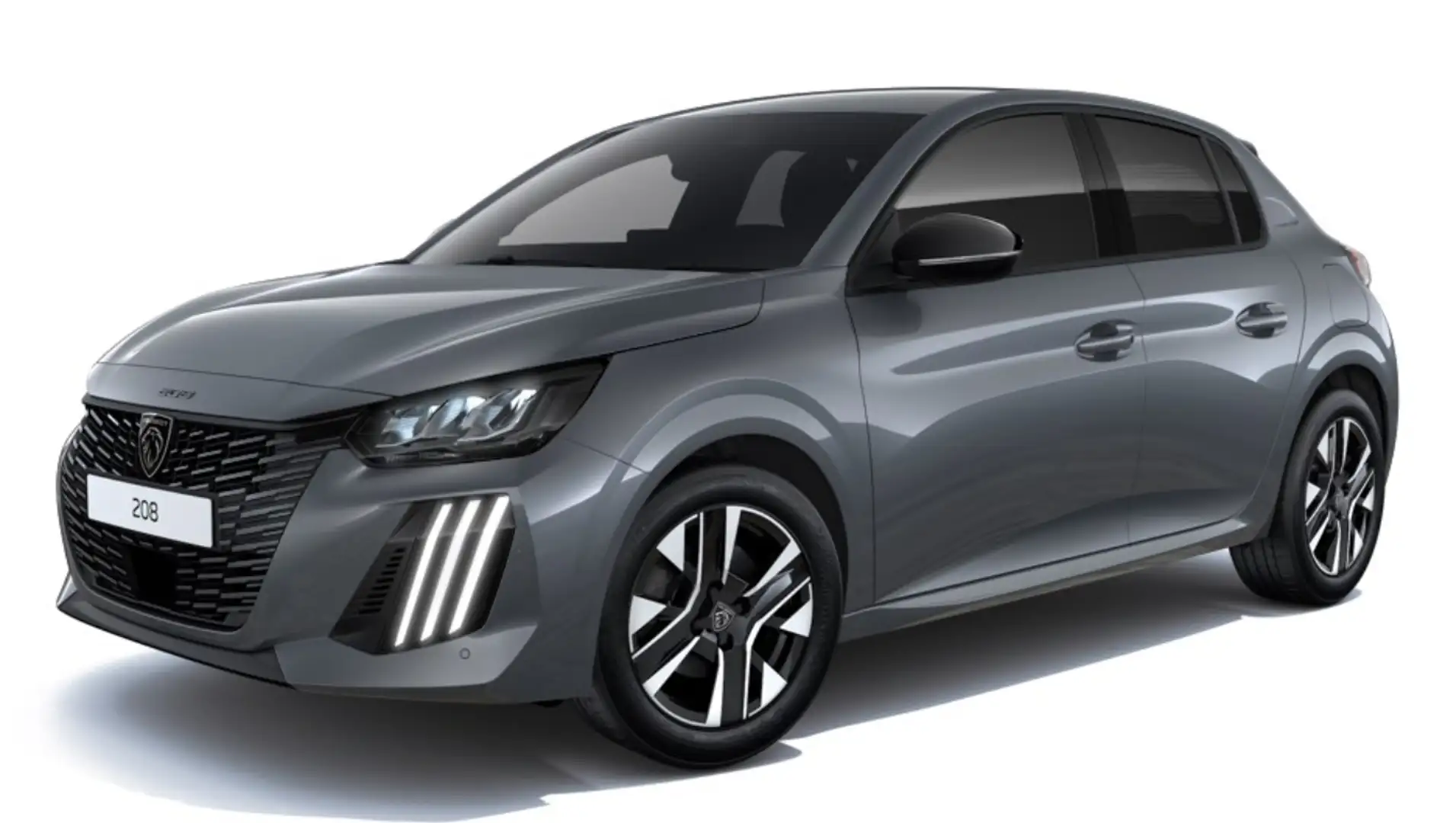 Peugeot 208 1.2 PureTech 100 Allure Keyless SH PDC Grau - 1