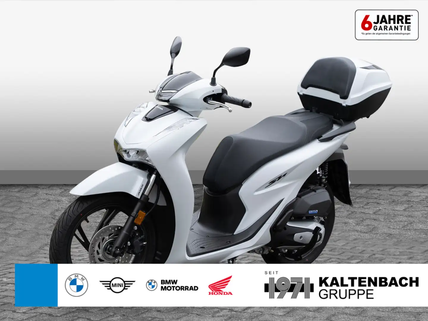 Honda SH 125 ABS Topcase Blanc - 1